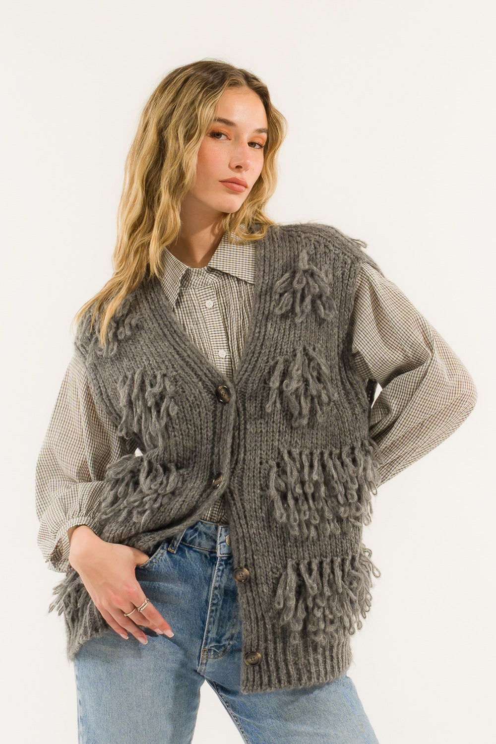 GILET PUNTO PELLICCIA