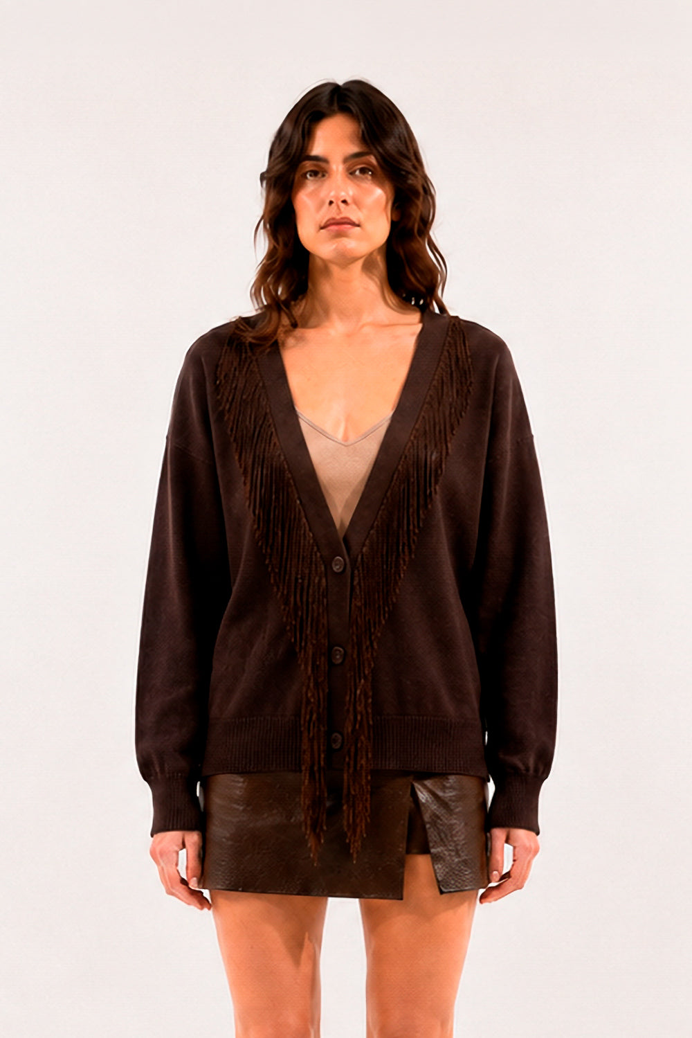 CARDIGAN FRANGE