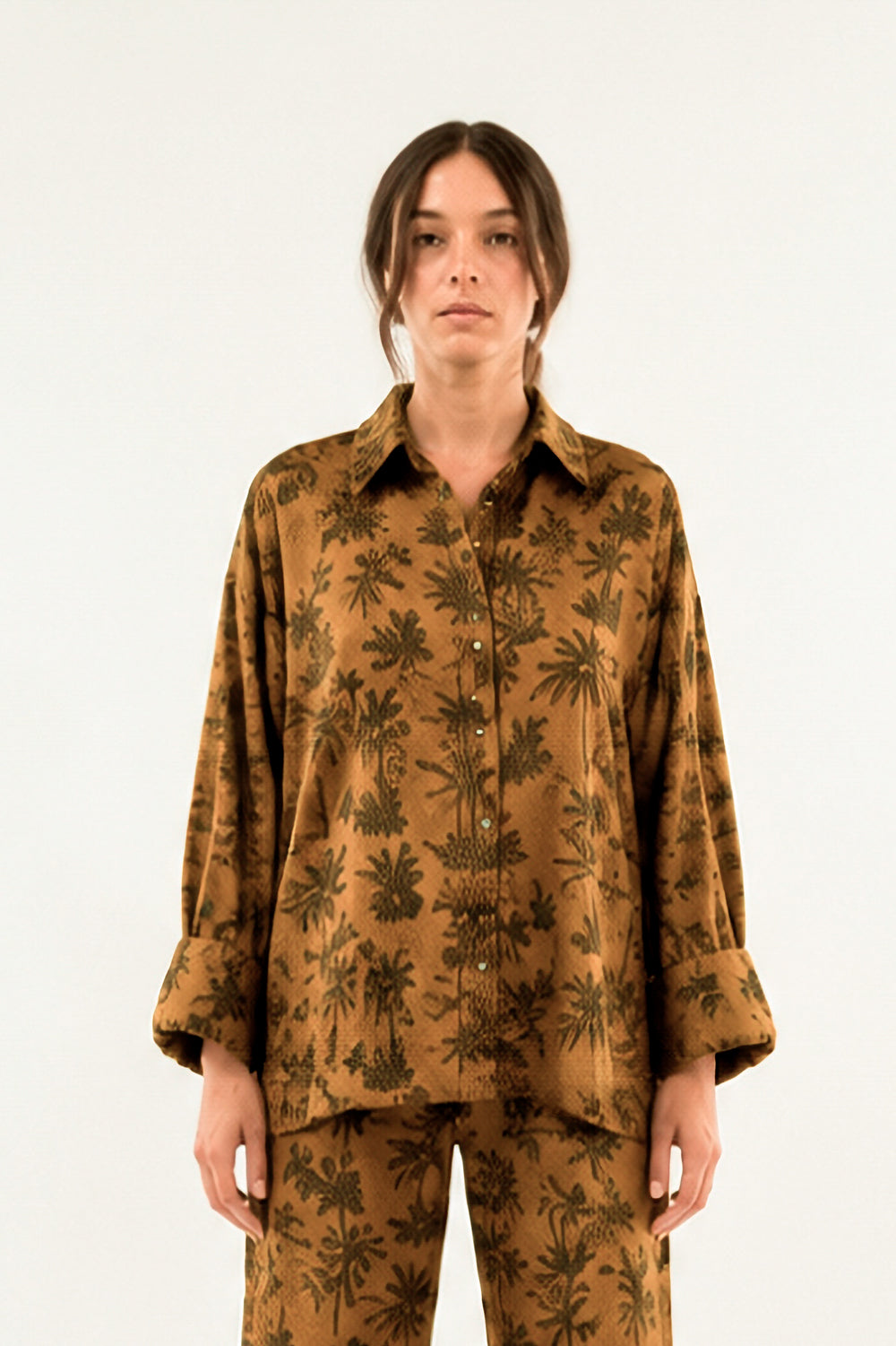 CAMICIA KIMONO COLLO DERBY