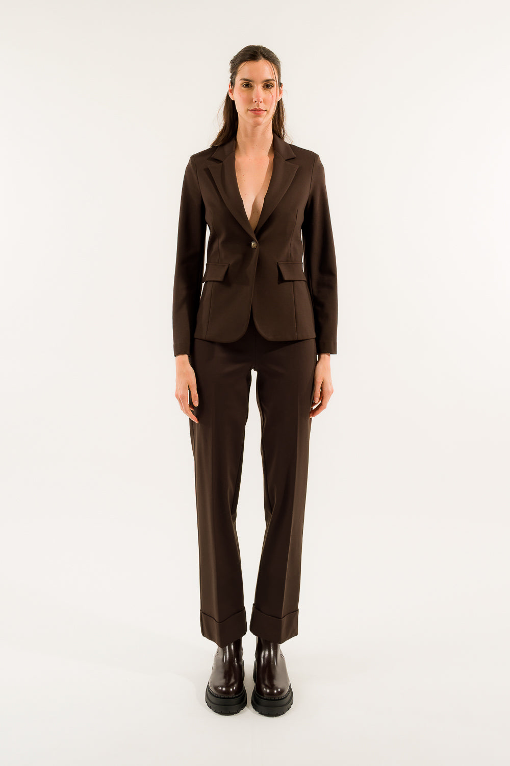 COMPLETO GIACCA E PANTALONE RISVOLTO