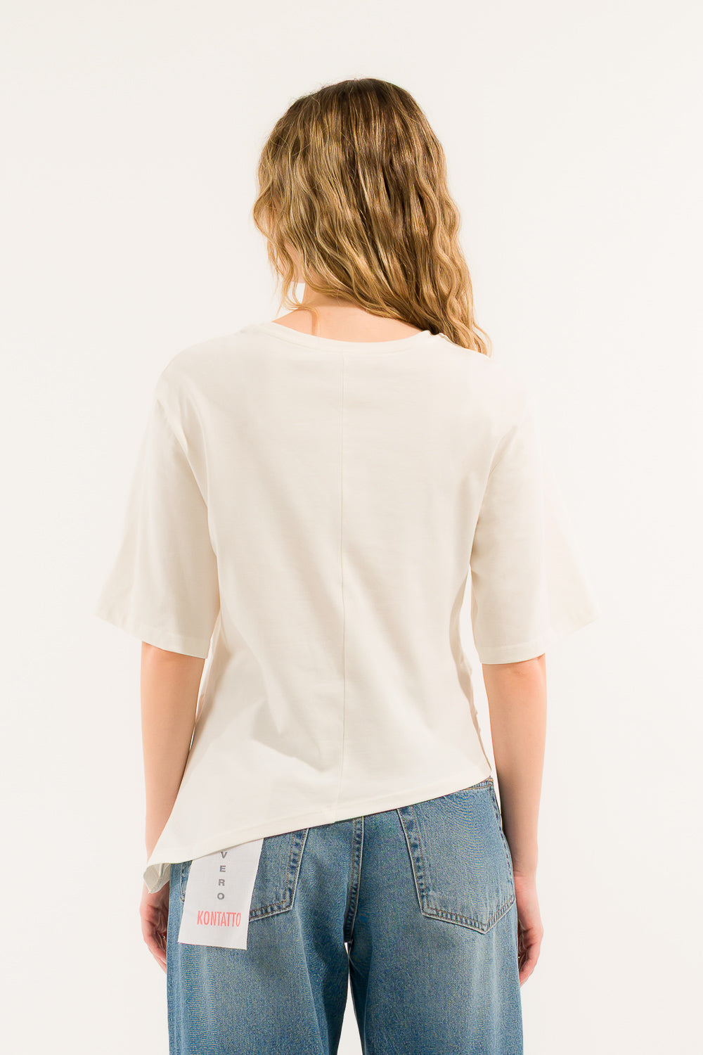 T-SHIRT ASIMMETRICA