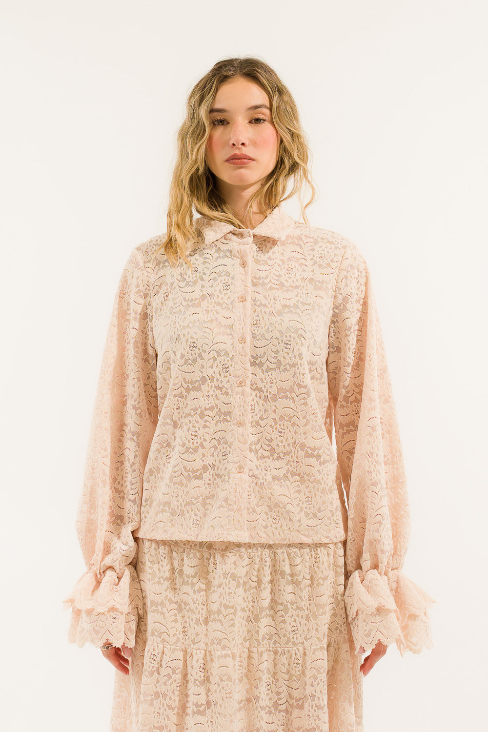 CAMICIA PIZZO