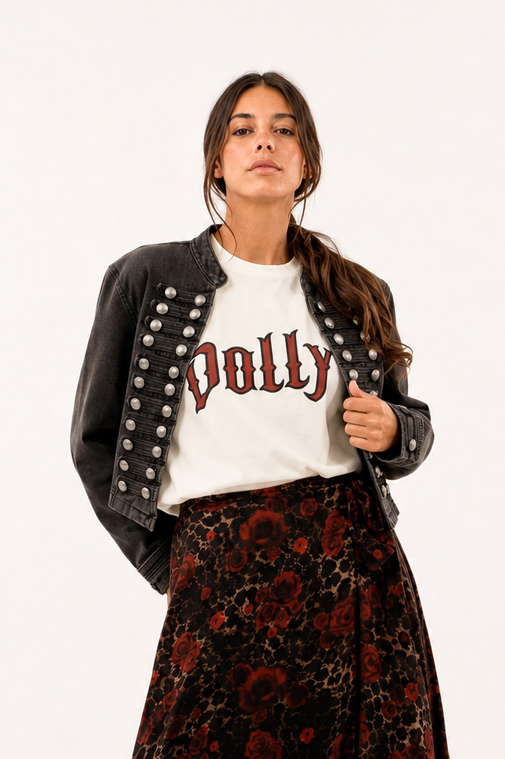 T-SHIRT SPALLINE CON STAMPA