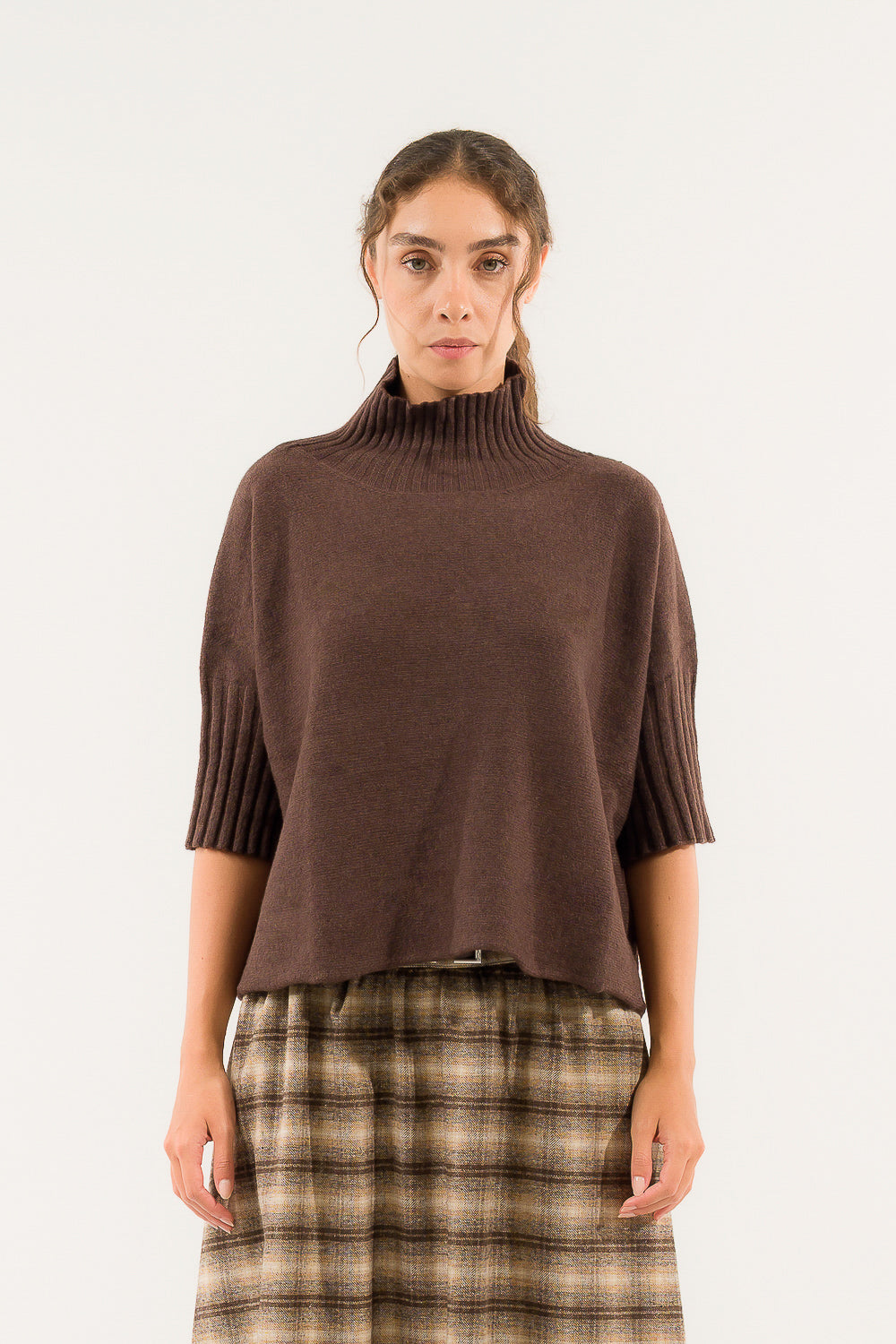 MAGLIA KIMONO COLLO COSTE