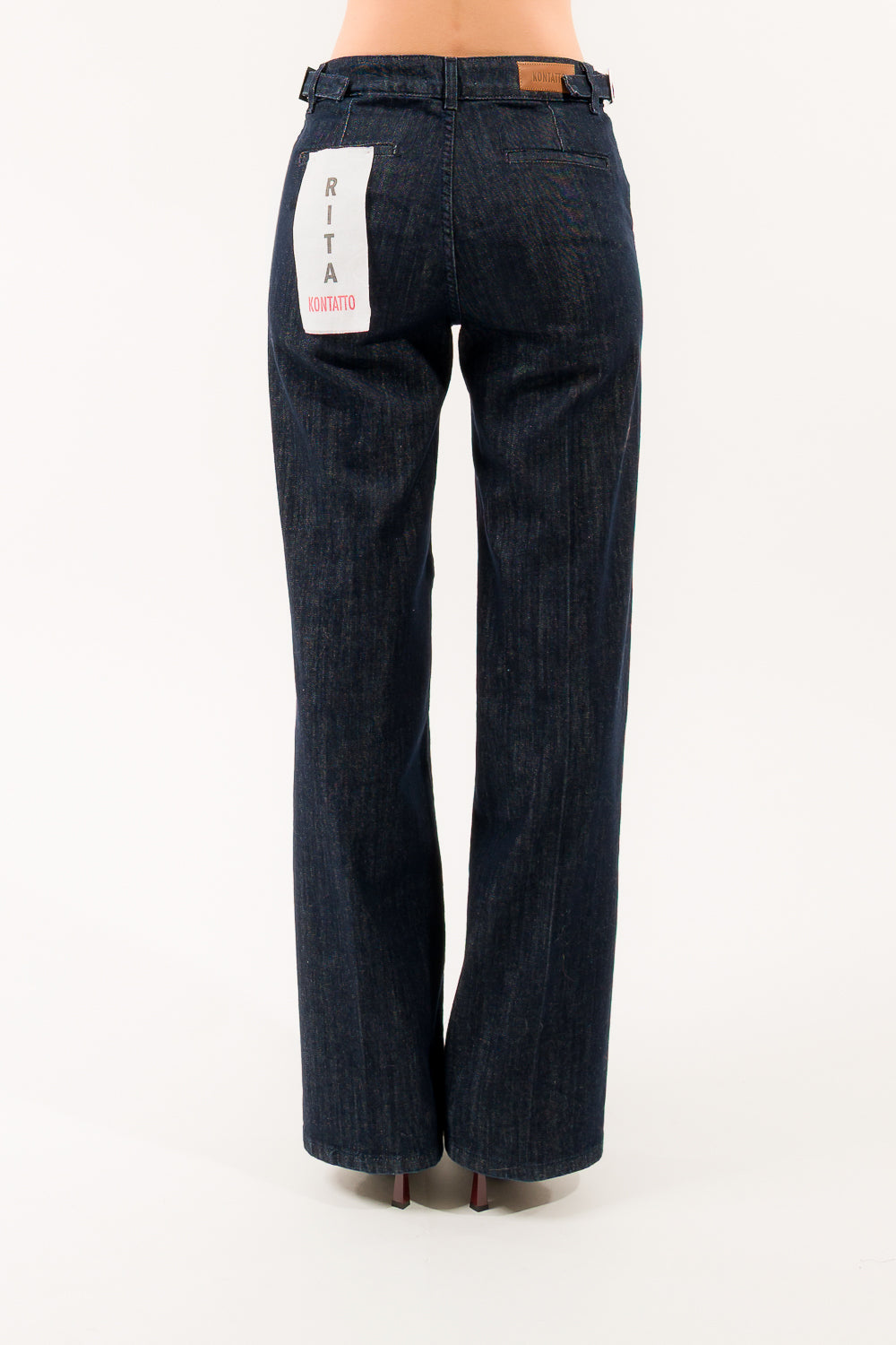 JEANS RITA FIBBIE VITA REGULAR