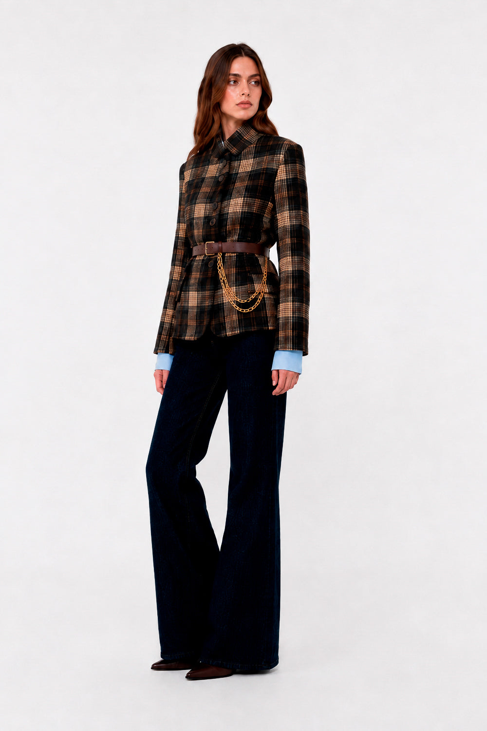 JEANS "CALLA" ZAMPA VITA REGULAR