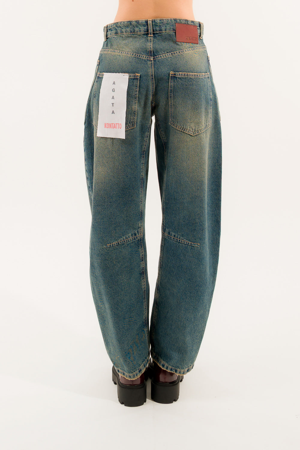 JEANS AGATA BARREL TASCHE TOPPA