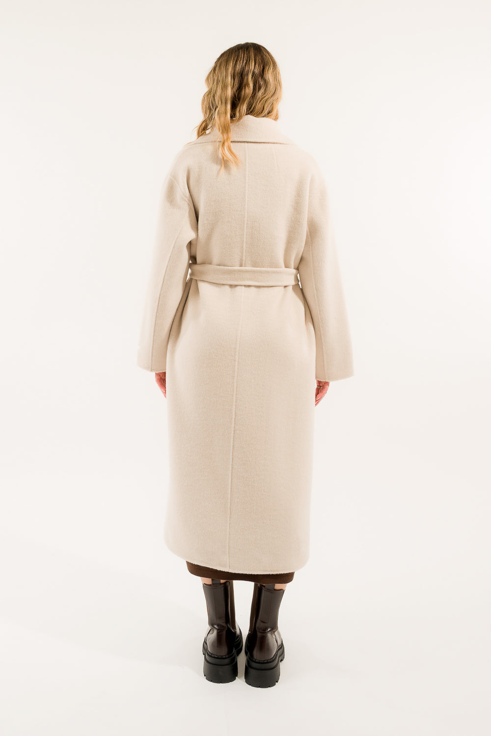 CAPPOTTO CINTURA SCIARPA HAND MADE