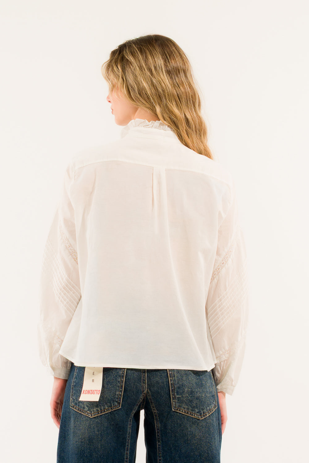 CAMICIA INSERTI PIZZO