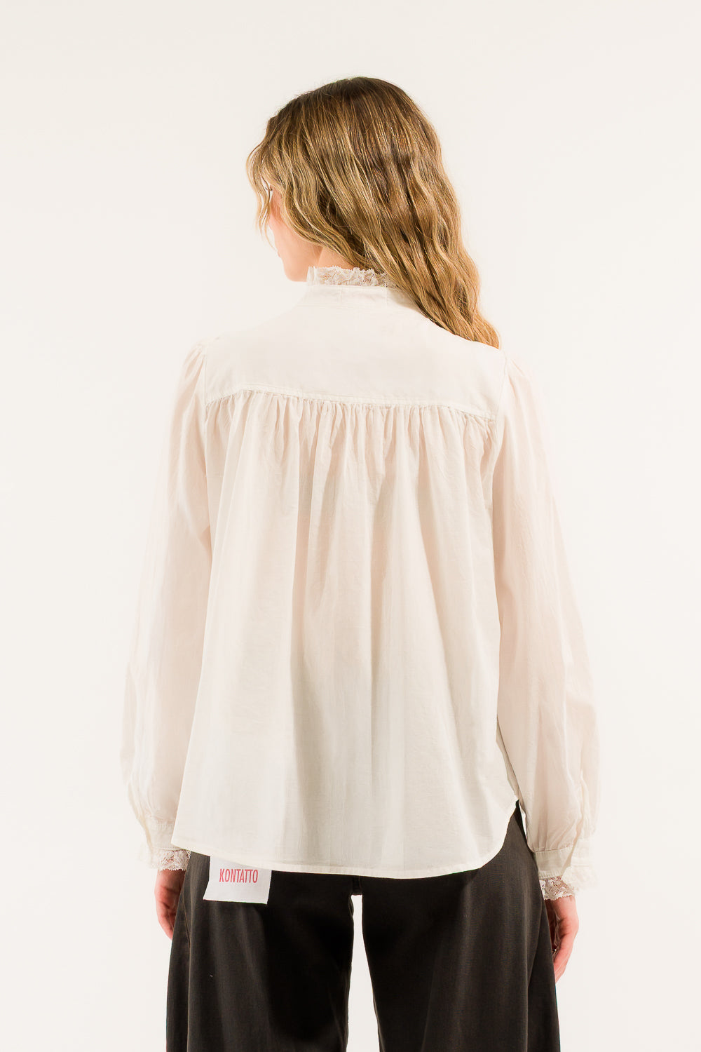 CAMICIA COLLO PIZZO
