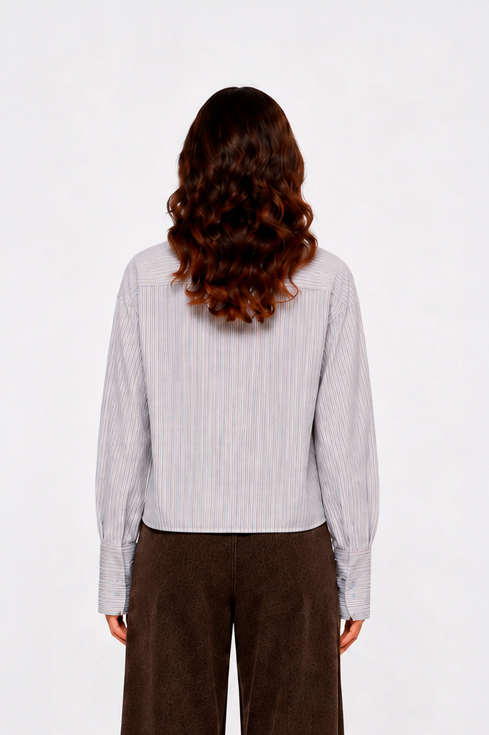CAMICIA CRAVATTA ECOPELLE