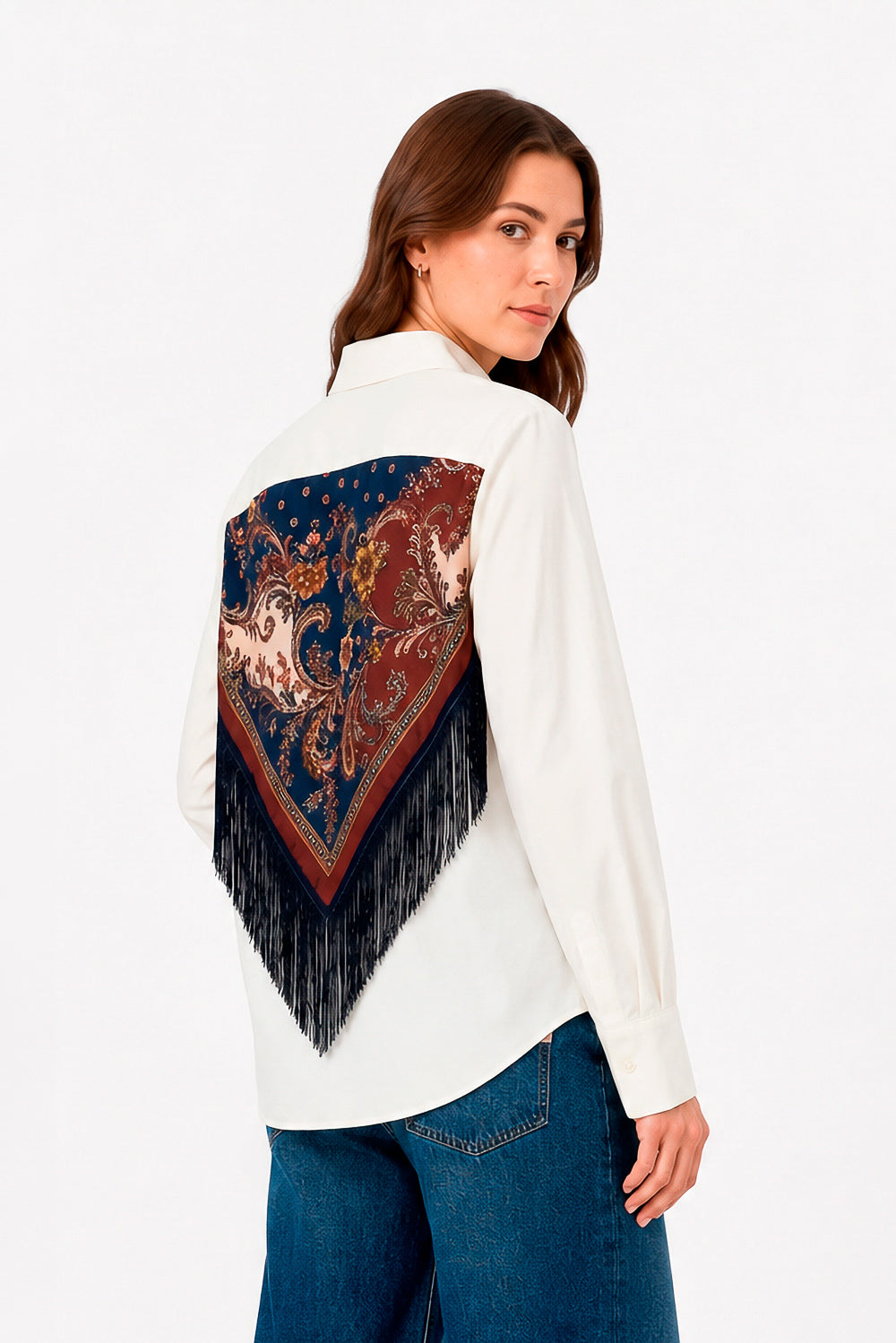 CAMICIA CON FOULARD