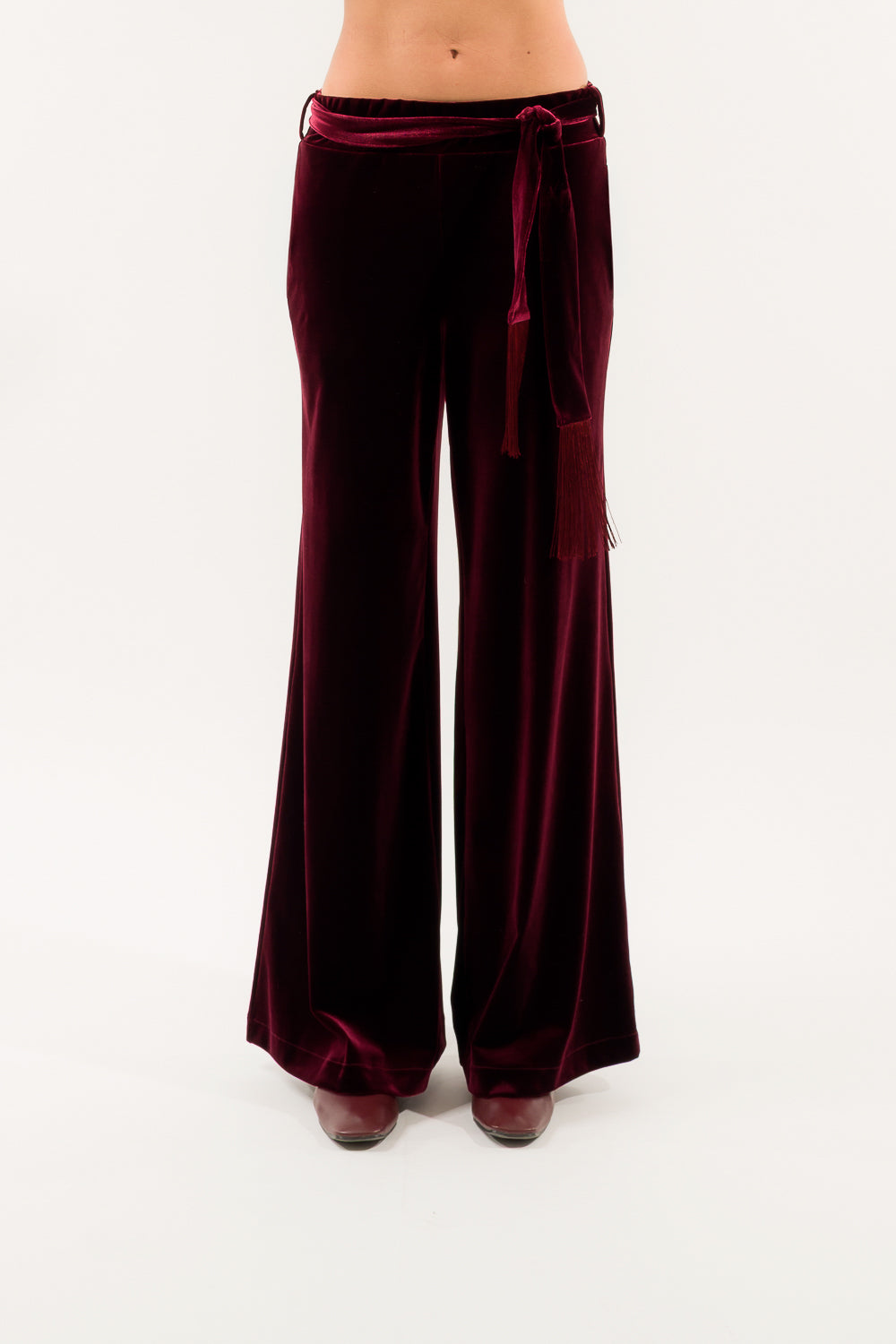 PANTALONE PALAZZO CINTURA