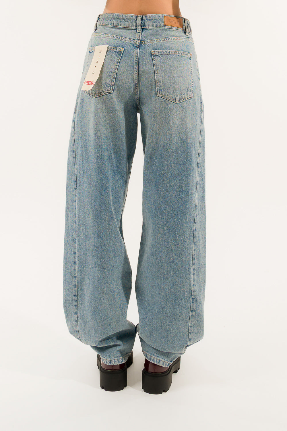 JEANS MIRTO MID RISE SNAP