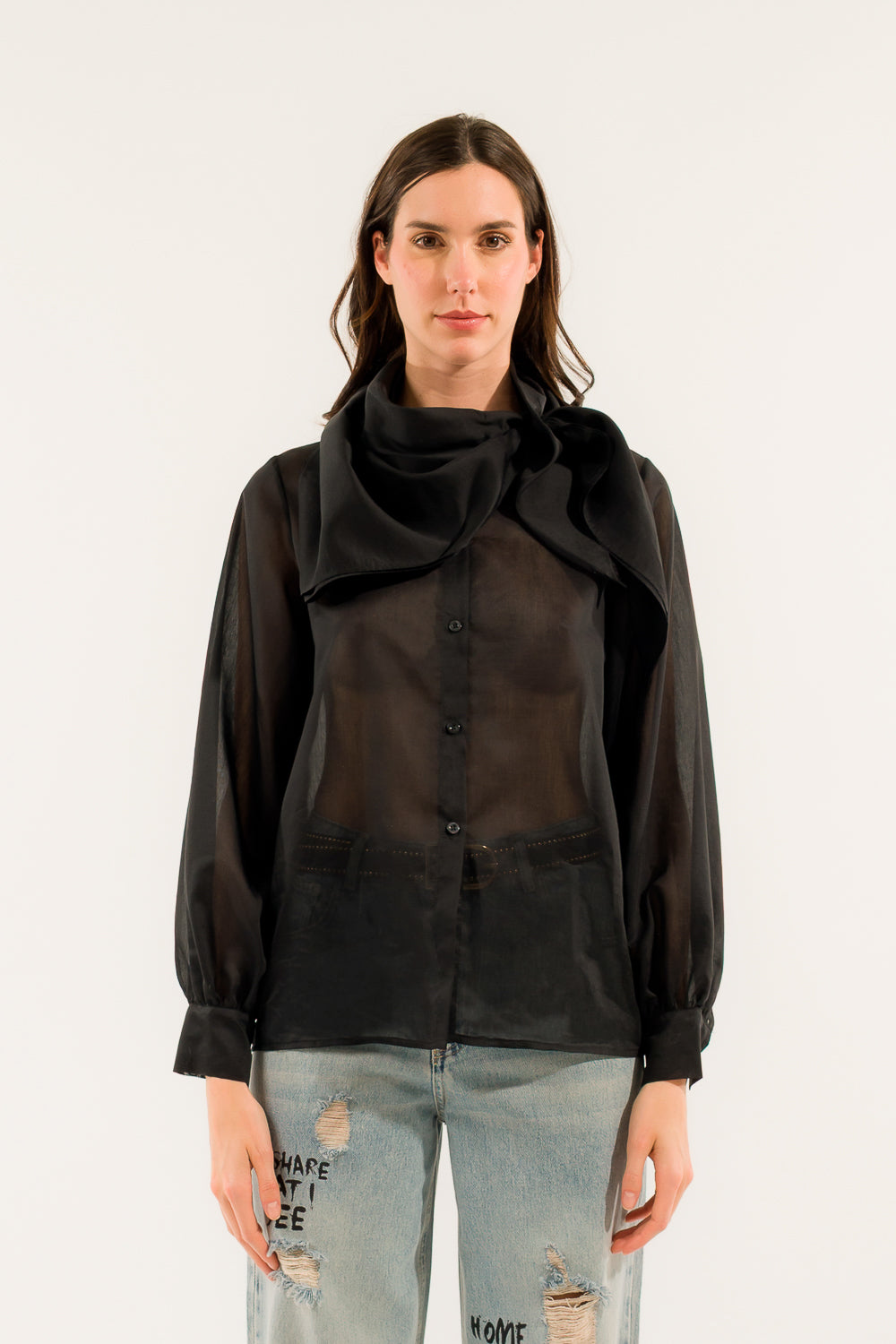 CAMICIA FOULARD