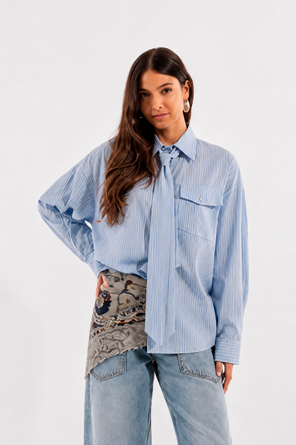 CAMICIA CRAVATTA