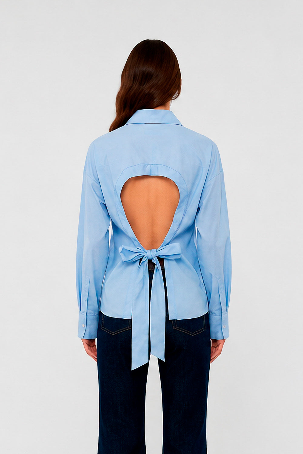 CAMICIA CUT OUT SCHIENA